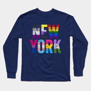 New York LGBT Equality Flags Pride Month, Lesbian Gay Pride, NYC pride Long Sleeve T-Shirt